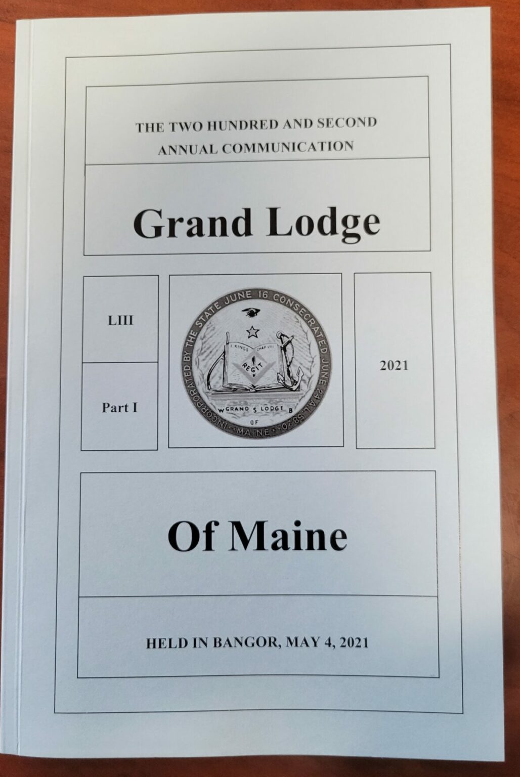 Grand Lodge Supplies Masonic Grand Lodge of Maine